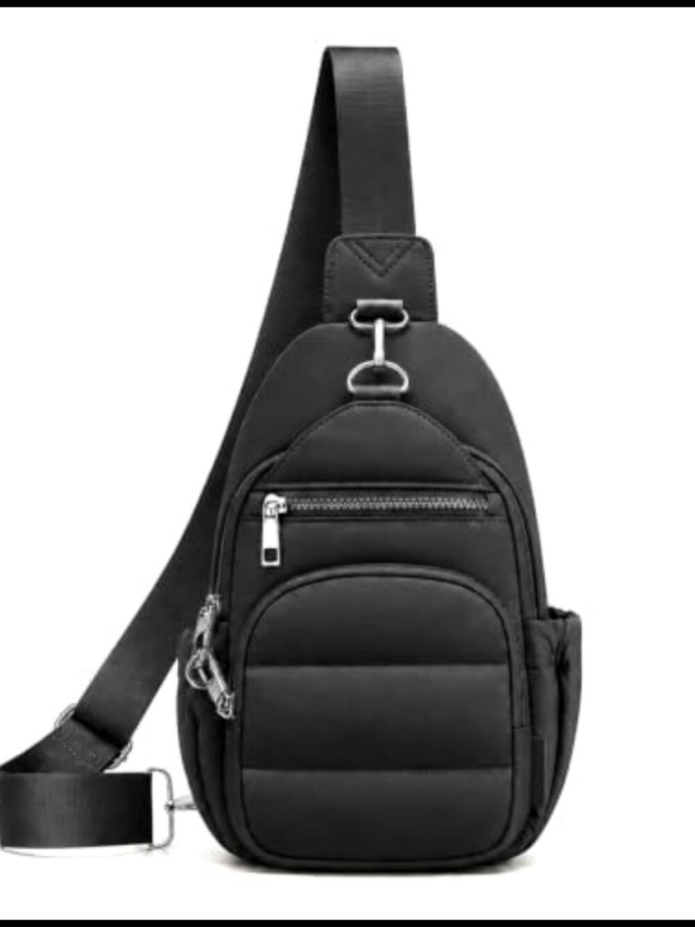 RFID Blocking Anti-Theft Sling Bag Crossbody Travel Puffer Purse